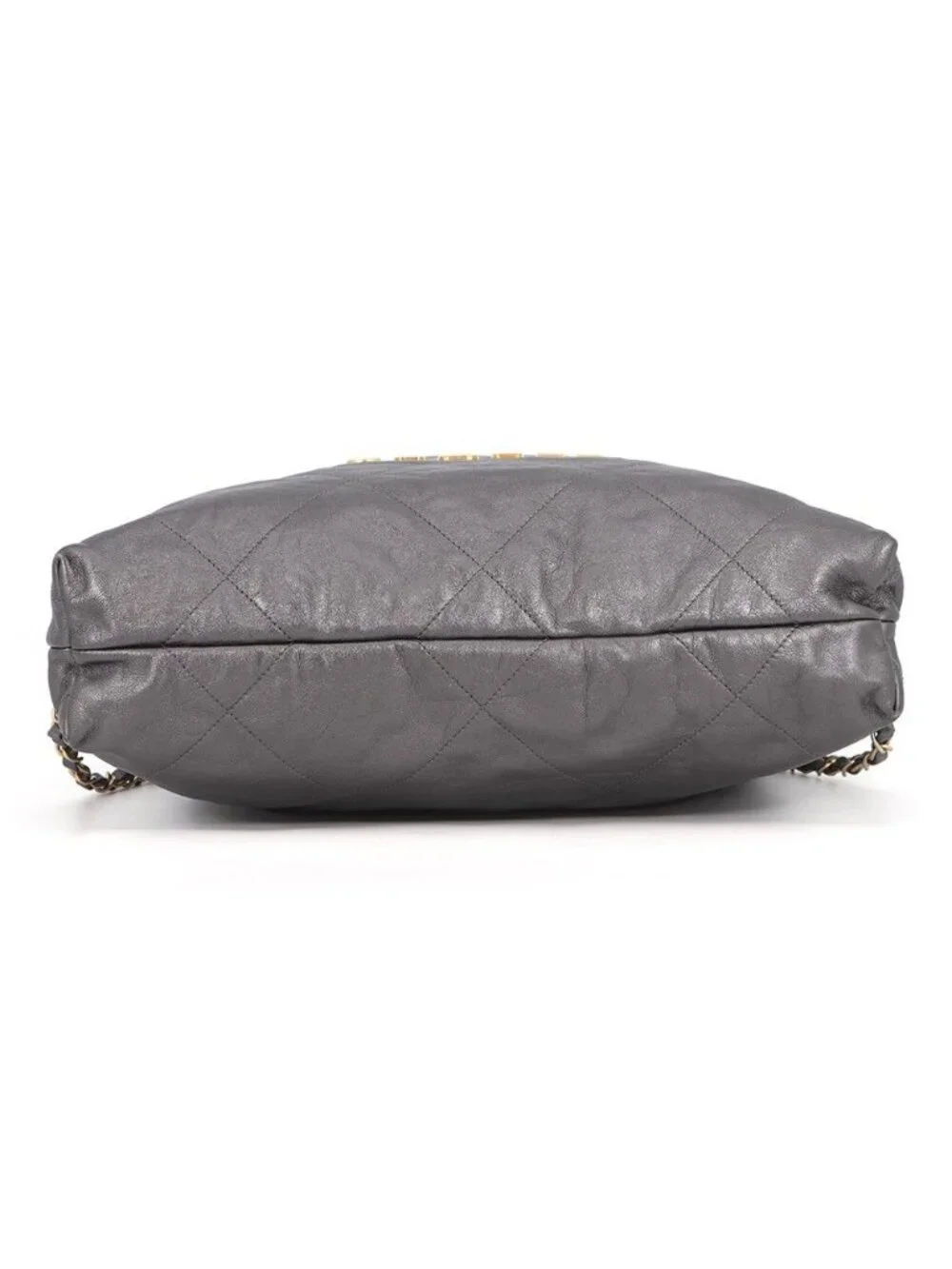 Chanel Backpack 22 Large Shiny Calf Leather